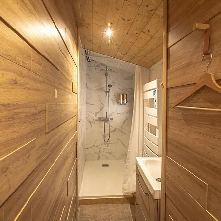 Chalet De Montagne Style Sur Le Quai Saint Laurent Et Bastille Grenoble Exterior photo