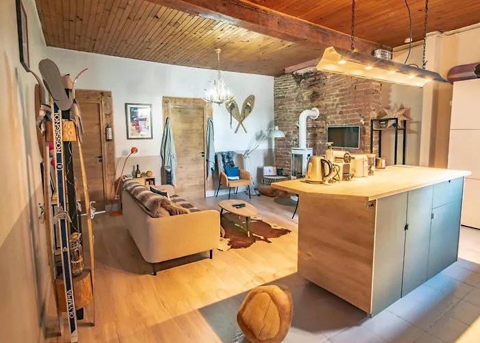 Chalet De Montagne Style Sur Le Quai Saint Laurent Et Bastille