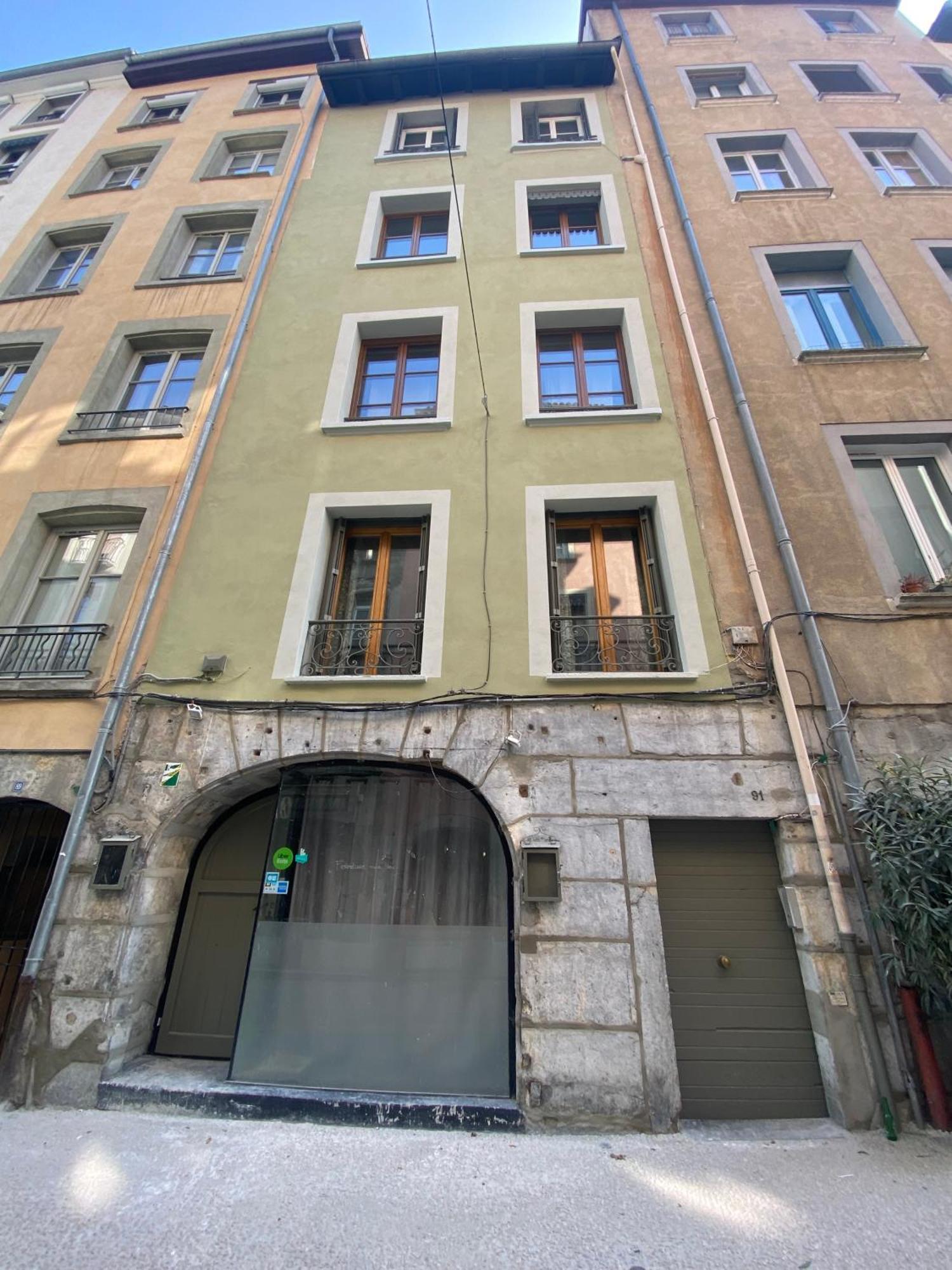 De Montagne Style Sur Le Quai Saint Laurent Et Bastille Apartment Grenoble
